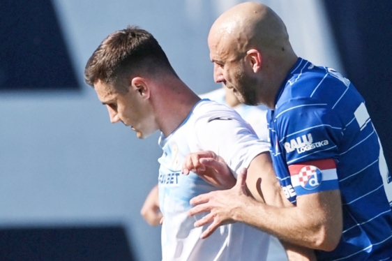 Dinamo i Rijeka remizirali u derbiju kola na Maksimiru, Tiago Dantas u nastavku utakmice dvaput zatresao mrežu s bijele točke