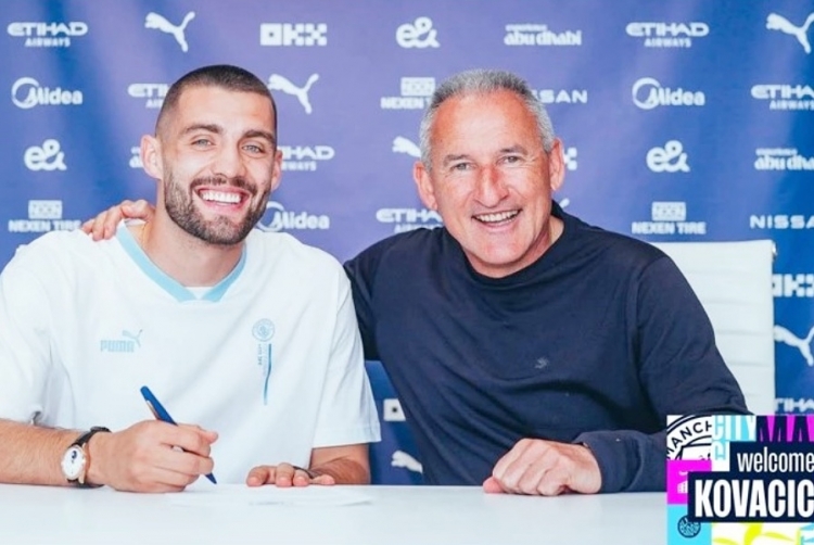 Mateo Kovačić i Txiki Begiristain 