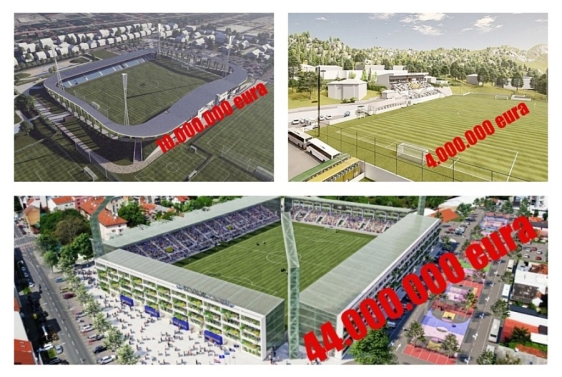 Grad Bjelovar gradi stadion za 2000 eura po sjedalici, Grad Opatija plaća 5000 eura po sjedalici!