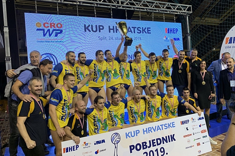 KUP Vaterpolisti Mladosti pobijedili Jug i nakon osam godina osvojili trofej