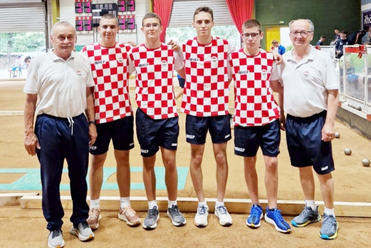 U-18 Hrvatski boćari četvrti u francuskom Saint-Egreveu