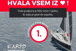 Regata tisuću otoka: Karpo pobjednik, nitko nije završio drugu etapu