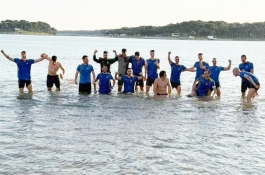 4. NL: Igrači Borca pobjedu proslavili kupanjem u moru, Klana prokockala pobjedu