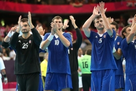 Hrvatski rukometaši slave pobjedu