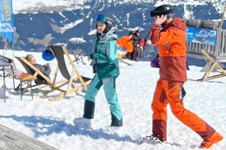 Lena Wurzenberger i Julian Nagelsmann u srijedu bezbrižno skijali