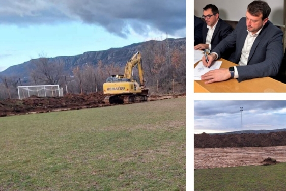 Na Bahalinu počela izgradnja sportskog kompleksa,   glavno nogometno igralište ostaje na istom mjestu