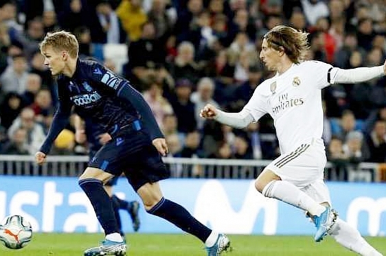 Odegaard i Modrić