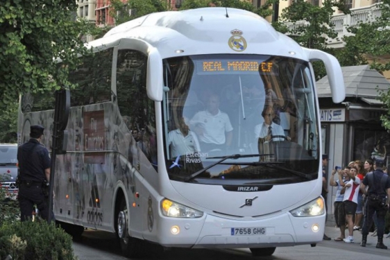 Autobus Real Madrida večeras neće potrošiti puno goriva
