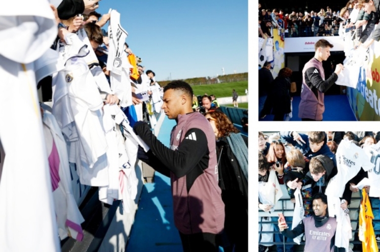 Pogledajte otvoreni trening Real Madrida, Kylian Mbappe svjestan tko je najbolji
