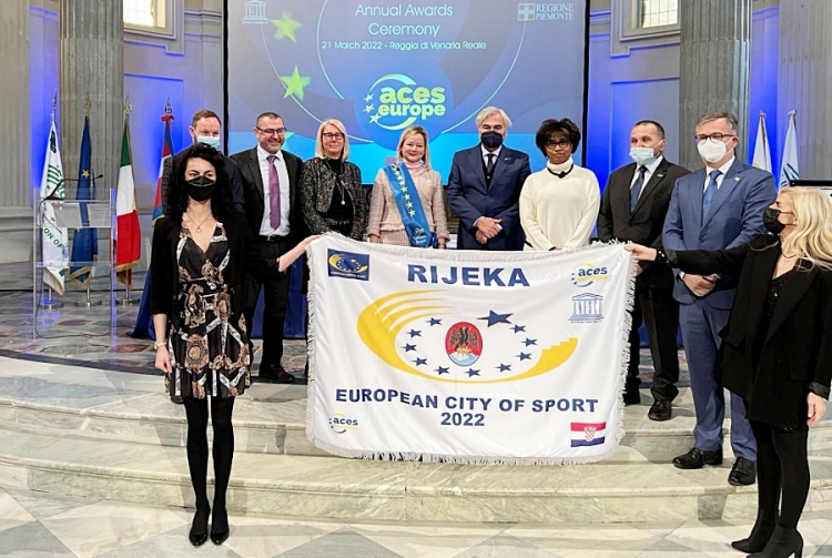 Grad Rijeka službeno postao Europski grad sporta