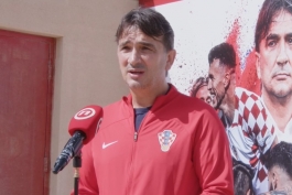 Hrvatska reprezentacija u Dohi, Zlatko Dalić prvi put pred novinarima u Kataru