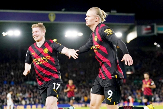 De Bruyne i Haaland