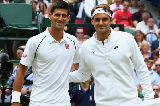 Novak Đoković i Roger Federer