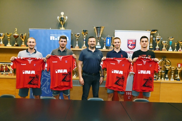 Damir Vučko, Mateo Milih, Vedran Devčić, Antonio Tomaš i Dino Islamović