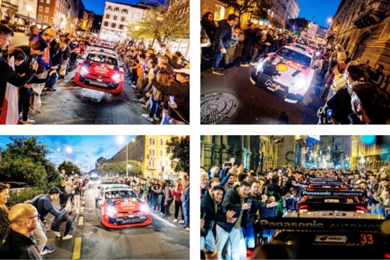 WRC Croatia Rally: Ceremoniji svečanog otvorenja nazočilo mnoštvo  publike