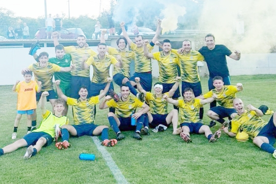 Slavlje Borca za drugo mjesto 
