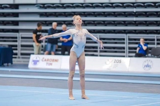 Mila Prpić juniorska viceprvakinja Balkana u gimnastici