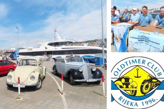 Međunarodni susret &quot;Oldtimer auto rally Rijeka 2024.&quot; startat će s Korza