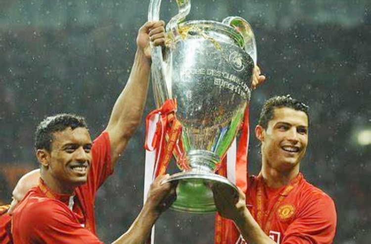 Nani i Ronaldo u dresovima Manchester Uniteda