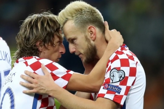 Luka Modrić i Ivan Rakitić