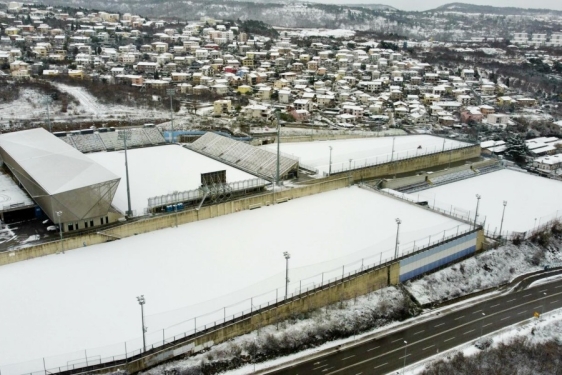 Rujevica se  zabijelila pod snježnim pokrivačem dan prije početka priprema