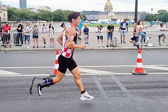 OI Antonio Franko zauzeo sedmo mjesto u paratriatlonu