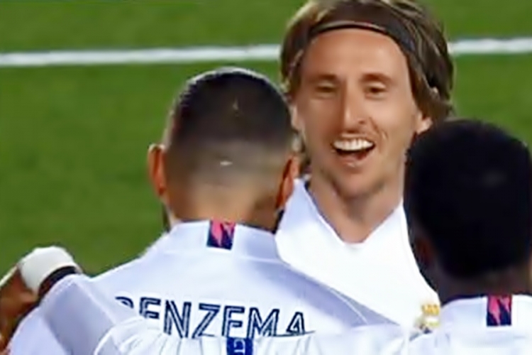 Karim Benzema i Luka Modrić