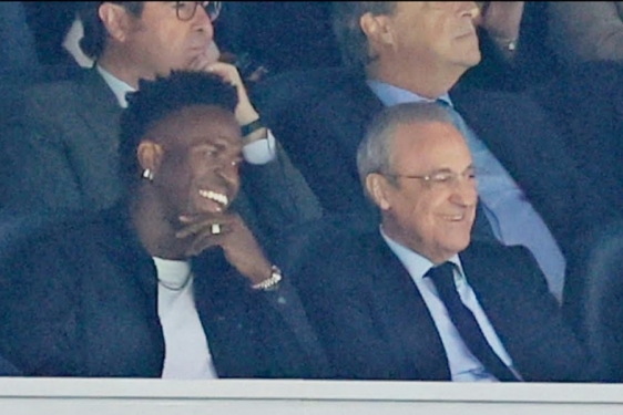 Vinicius Junior i Florentino Perez