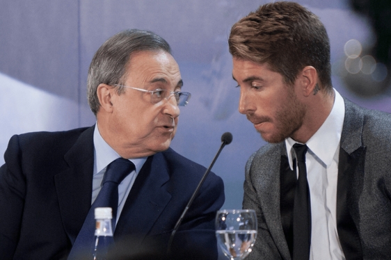 Florentino Perez i Sergio Ramos