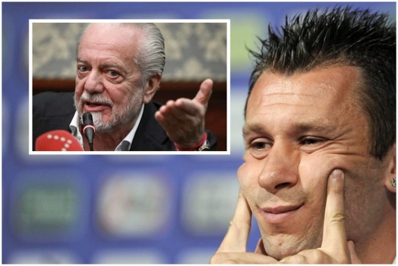 Aurelio De Laurentiis i Antonio Cassano