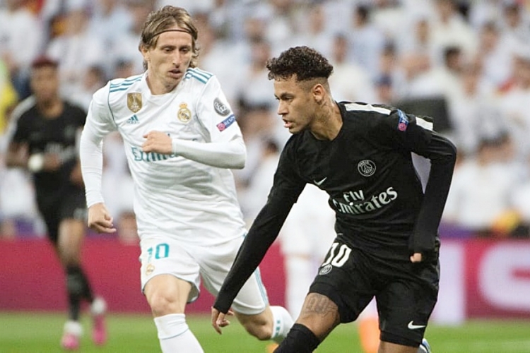 Luka Modrić i Neymar