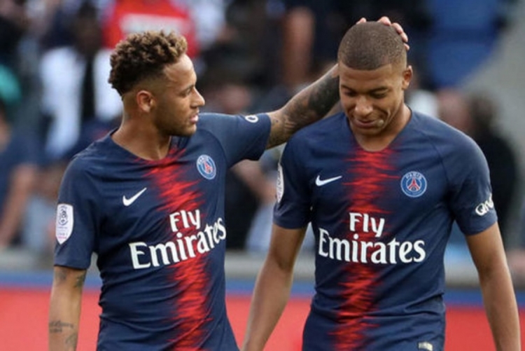 Neymar i Mbappe