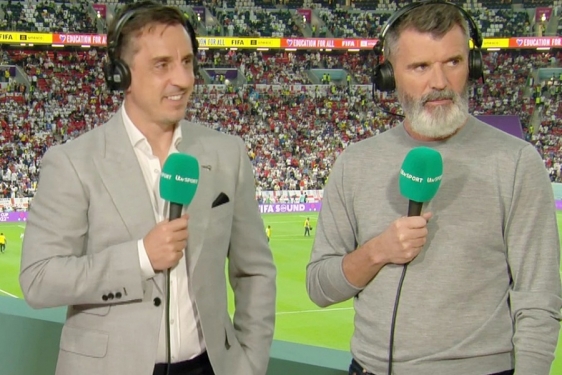 Gary Neville i Roy Keane