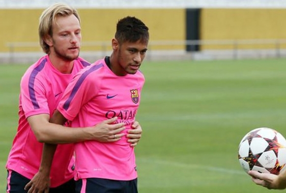 Rakitić i Neymar