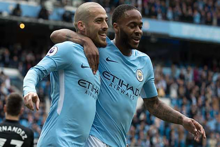 David Silva i Raheem Sterling (Manchester City)