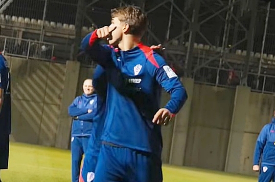 Luka Vušković prvoga dana priprema na Rujevici postao hit na društvenim mrežama