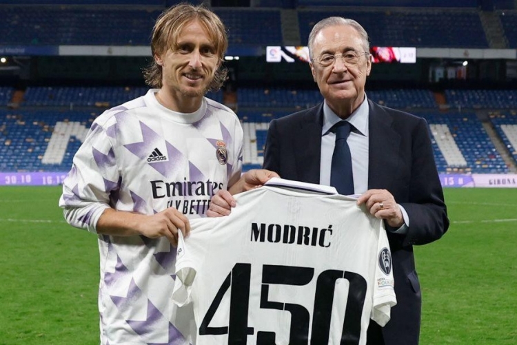 Luka Modrić stao uz bok najvećih igrača Real Madrida svih vremena