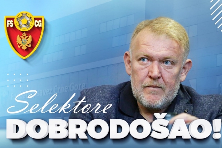 Robert Prosinečki službeno postao izbornik Crne Gore