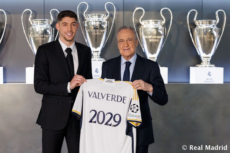 Federico Valverde i Florentino Perez