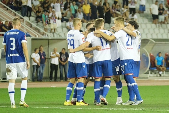 Prva HNL: Hajduk s igračem više slomio otpor Slavena Belupa