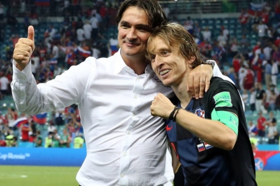 Zlatko Dalić i Luka Modrić