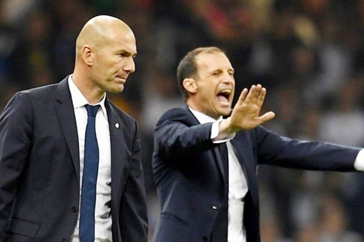 Zinedine Zidane i Massimiliano Allegri 