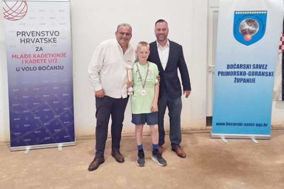 Niko Buterin dvostruki prvak Hrvatske u kategoriji U-12