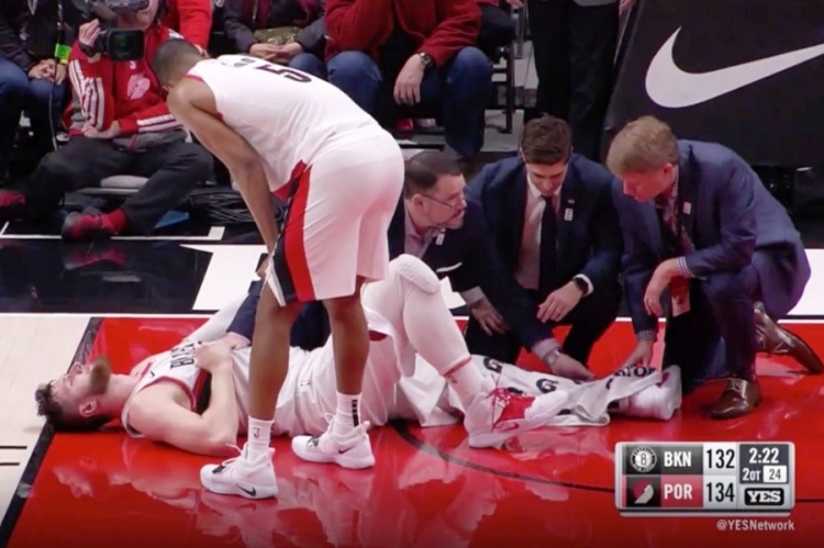 NBA  Jusuf Nurkić teško stradao, BiH centar slomio nogu pri doskoku