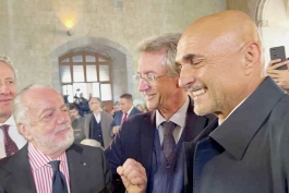 Luciano Spalletti postao počasni građanin Napulja u nazočnosti Aurelija De Laurentiisa