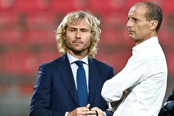 Pavel Nedved i Max Allegri