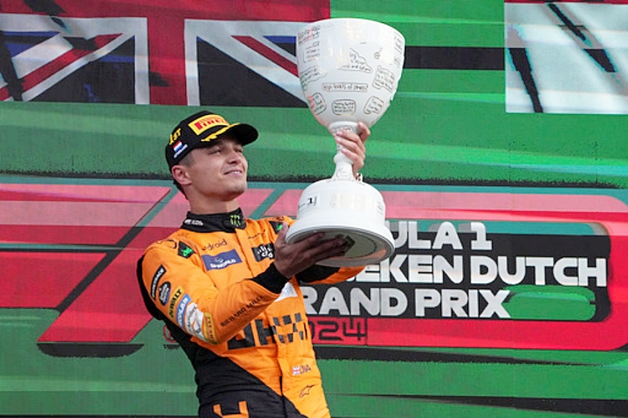 Lando Norris  pobjednik  Velike nagrade Nizozemske