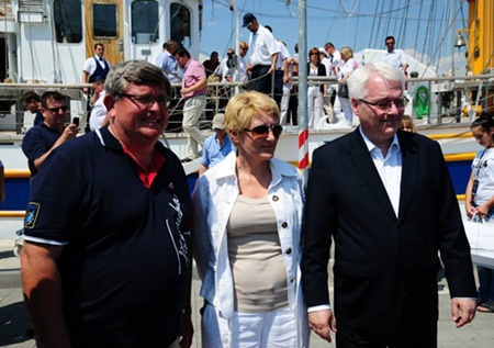 Vojko Obersnel, Lili Ivetac i Ivo Josipović