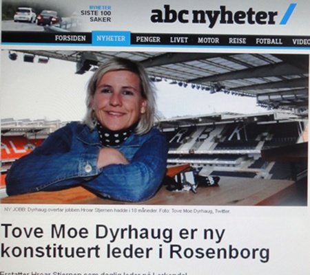 Tove Moe Dyrhaug preuzima Rosenborg